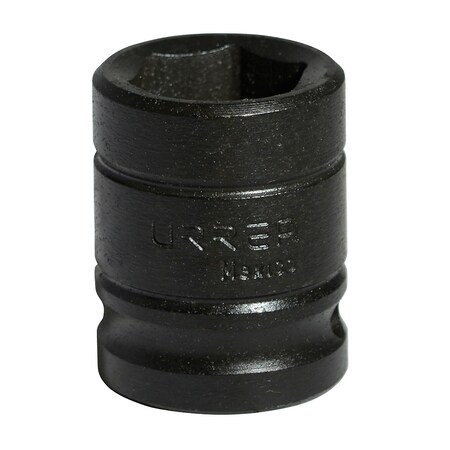 Urrea 1/2" drive, 6-pt short impact socket 28MM 7428M